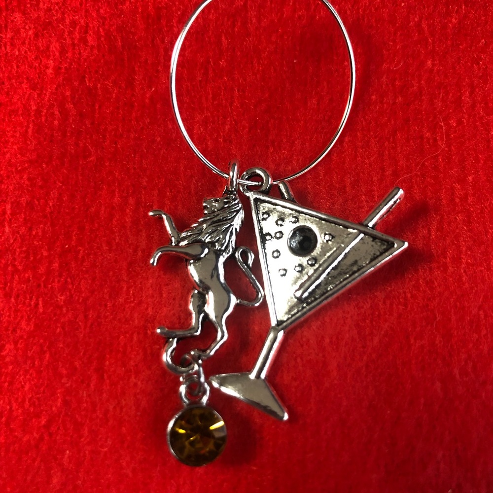 NWT, Handmade by A Charmed Life. Martini Anyone?! Shaken, not stirred